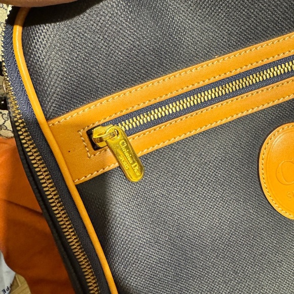 Christian Dior Sports Navy and Tan Men's Bag - Picture 8 of 11